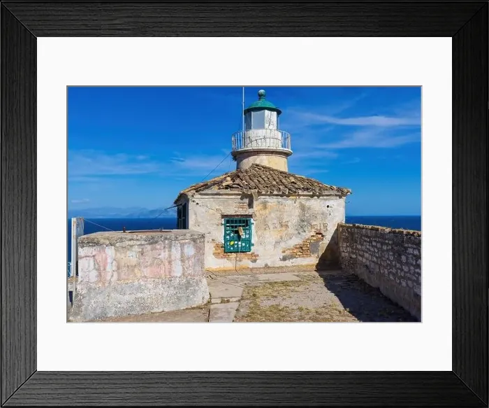 Framed Print : Corfu, 10 June 2024: Ionian Islands of Greece Corfu. Panoramic view of corfu city Framed Print : Corfu, 10 June 2024: Ionian Islands of Greece Corfu. Panoramic view of corfu city