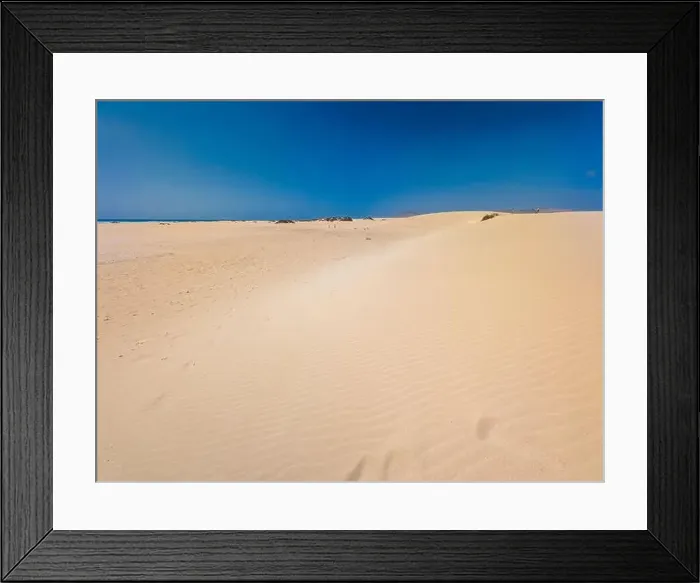 Framed Print : Aerial view of Dunas de Corralejo beach in Fuerteventura, Canary Island, Spain Framed Print : Aerial view of Dunas de Corralejo beach in Fuerteventura, Canary Island, Spain