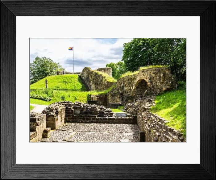 Framed Print : Pontefract Castle, Pontefract, West Yorkshire, England Framed Print : Pontefract Castle, Pontefract, West Yorkshire, England