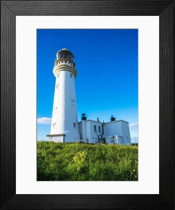 Framed Print : Flamborough Lighthouse, Flamborough, Yorkshire, England Framed Print : Flamborough Lighthouse, Flamborough, Yorkshire, England
