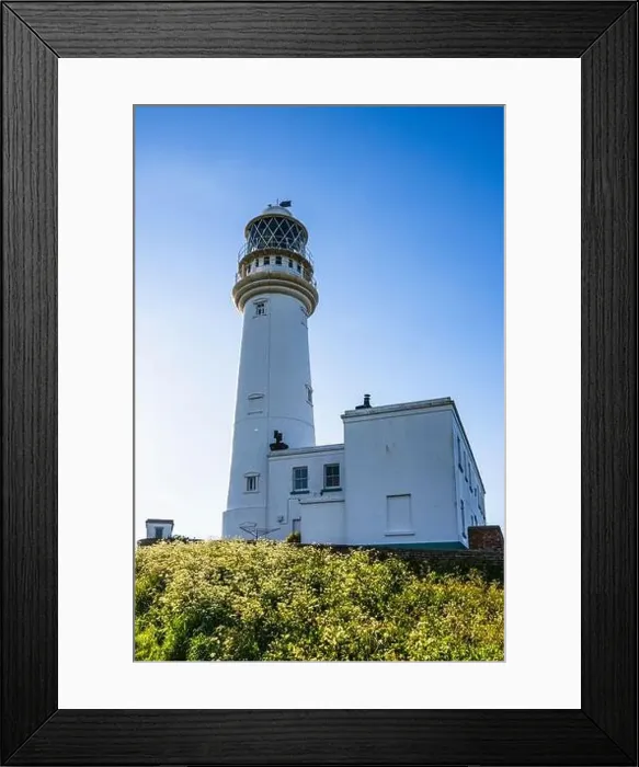 Framed Print : Flamborough Lighthouse, Flamborough, Yorkshire, England Framed Print : Flamborough Lighthouse, Flamborough, Yorkshire, England