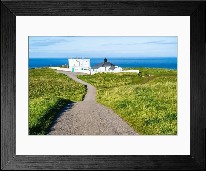Framed Print : Cliffs over Flamborough Seawatch Observatory, Flamborough, Yorkshire, England Framed Print : Cliffs over Flamborough Seawatch Observatory, Flamborough, Yorkshire, England