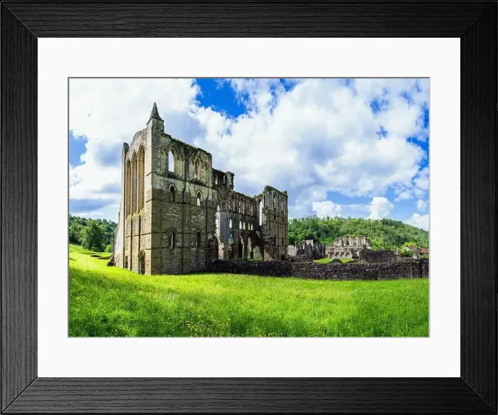 Framed Print : Rievaulx Abbey, North York Moors National Park, North Yorkshire, England Framed Print : Rievaulx Abbey, North York Moors National Park, North Yorkshire, England