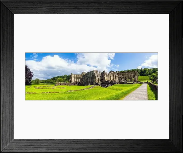 Framed Print : Rievaulx Abbey, North York Moors National Park, North Yorkshire, England Framed Print : Rievaulx Abbey, North York Moors National Park, North Yorkshire, England