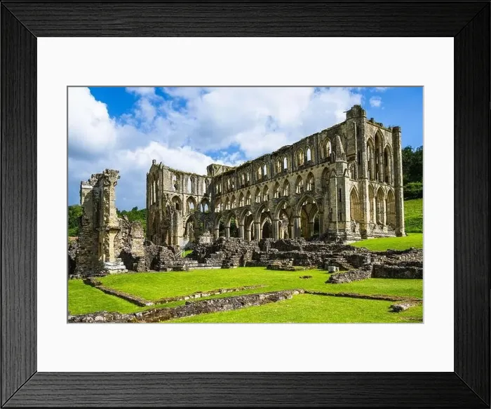 Framed Print : Rievaulx Abbey, North York Moors National Park, North Yorkshire, England Framed Print : Rievaulx Abbey, North York Moors National Park, North Yorkshire, England