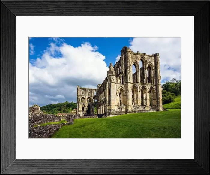 Framed Print : Rievaulx Abbey, North York Moors National Park, North Yorkshire, England Framed Print : Rievaulx Abbey, North York Moors National Park, North Yorkshire, England