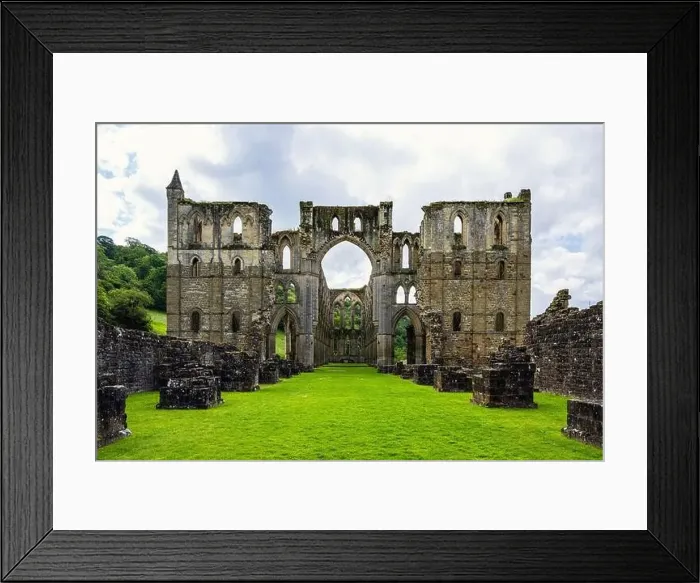 Framed Print : Rievaulx Abbey, North York Moors National Park, North Yorkshire, England Framed Print : Rievaulx Abbey, North York Moors National Park, North Yorkshire, England