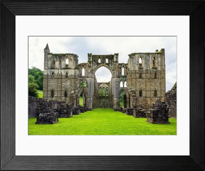 Framed Print : Rievaulx Abbey, North York Moors National Park, North Yorkshire, England Framed Print : Rievaulx Abbey, North York Moors National Park, North Yorkshire, England