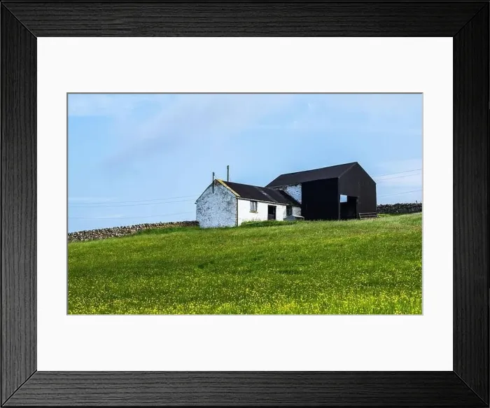 Framed Print : Farms over Upper Teesdale and River Tees, Forest-in-Teesdale village, County Durham and Cumbria, England, United Kingdom Framed Print : Farms over Upper Teesdale and River Tees, Forest-in-Teesdale village, County Durham and Cumbria, England, United Kingdom