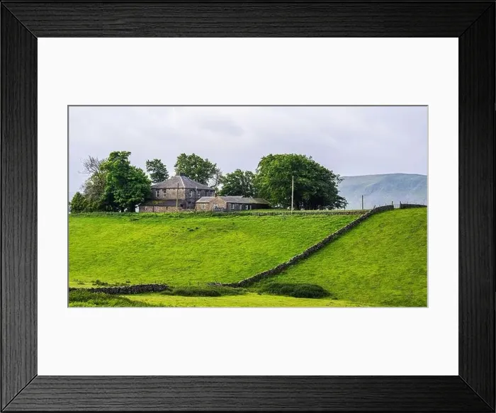 Framed Print : Farms over Upper Teesdale and River Tees, Forest-in-Teesdale village, County Durham and Cumbria, England, United Kingdom Framed Print : Farms over Upper Teesdale and River Tees, Forest-in-Teesdale village, County Durham and Cumbria, England, United Kingdom