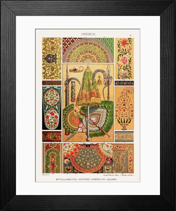 Framed Print : Indian Ornamentation from Antiquity Framed Print : Indian Ornamentation from Antiquity