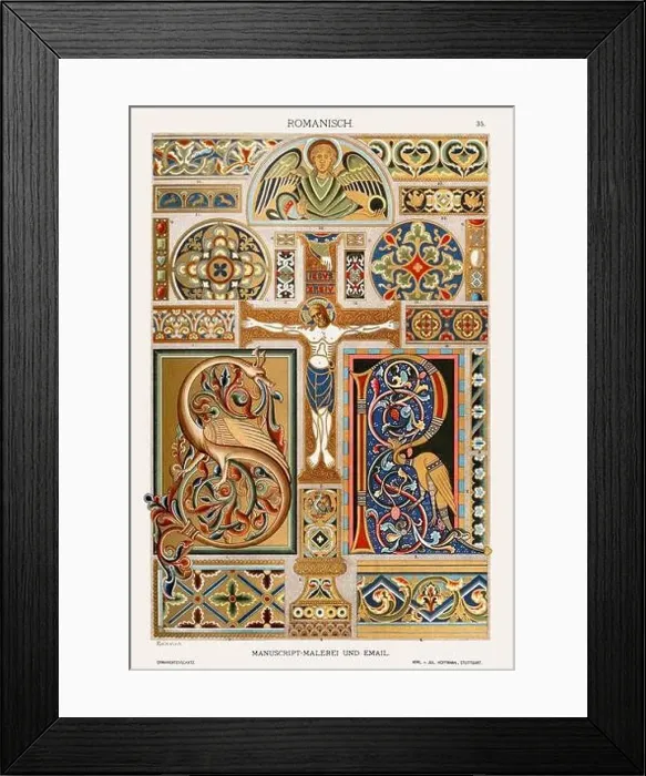 Framed Print : Roman Ornamentation Framed Print : Roman Ornamentation