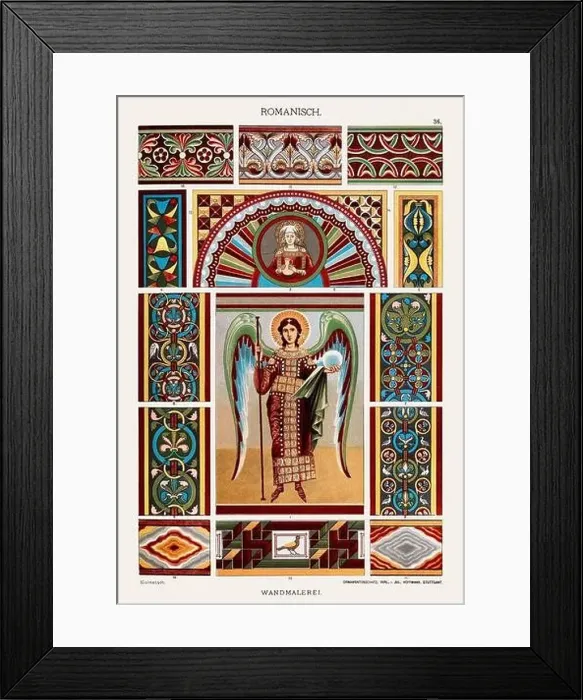 Framed Print : Roman Ornamentation Framed Print : Roman Ornamentation