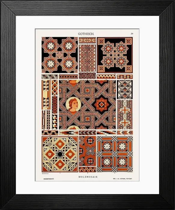 Framed Print : Gothic Ornamentation Framed Print : Gothic Ornamentation