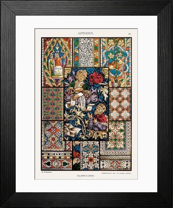 Framed Print : Gothic Ornamentation Framed Print : Gothic Ornamentation