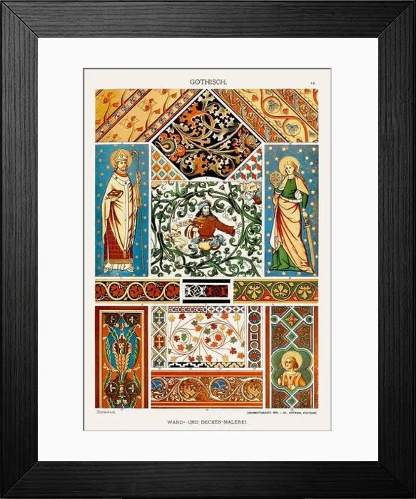 Framed Print : Gothic Ornamentation Framed Print : Gothic Ornamentation