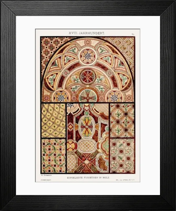 Framed Print : 18th Century Ornamentation Framed Print : 18th Century Ornamentation