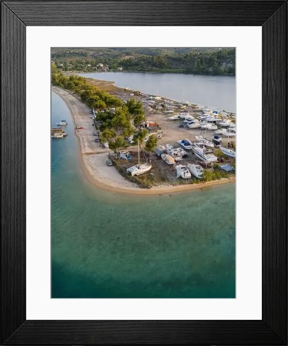 Framed Print : livari beach at Halkidiki, Greece Framed Print : livari beach at Halkidiki, Greece