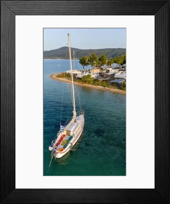 Framed Print : livari beach at Halkidiki, Greece Framed Print : livari beach at Halkidiki, Greece
