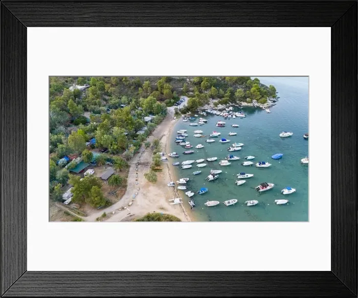 Framed Print : livari beach at Halkidiki, Greece Framed Print : livari beach at Halkidiki, Greece