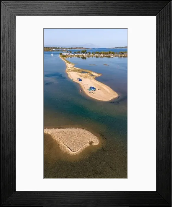Framed Print : livari beach at Halkidiki, Greece Framed Print : livari beach at Halkidiki, Greece