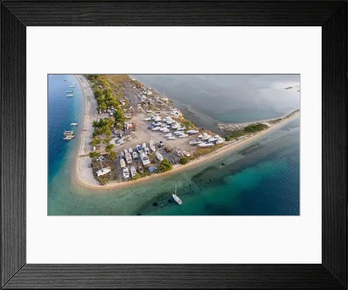 Framed Print : livari beach at Halkidiki, Greece Framed Print : livari beach at Halkidiki, Greece