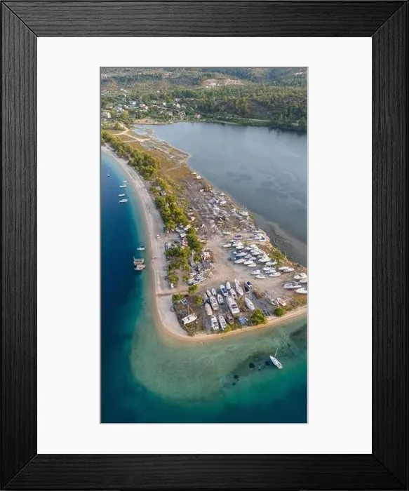 Framed Print : livari beach at Halkidiki, Greece Framed Print : livari beach at Halkidiki, Greece
