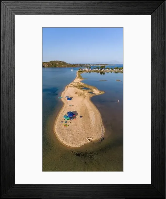 Framed Print : livari beach at Halkidiki, Greece Framed Print : livari beach at Halkidiki, Greece