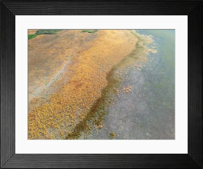 Framed Print : Photo of Karatas lake in Burdur dried up due to drought caused by global warming Framed Print : Photo of Karatas lake in Burdur dried up due to drought caused by global warming