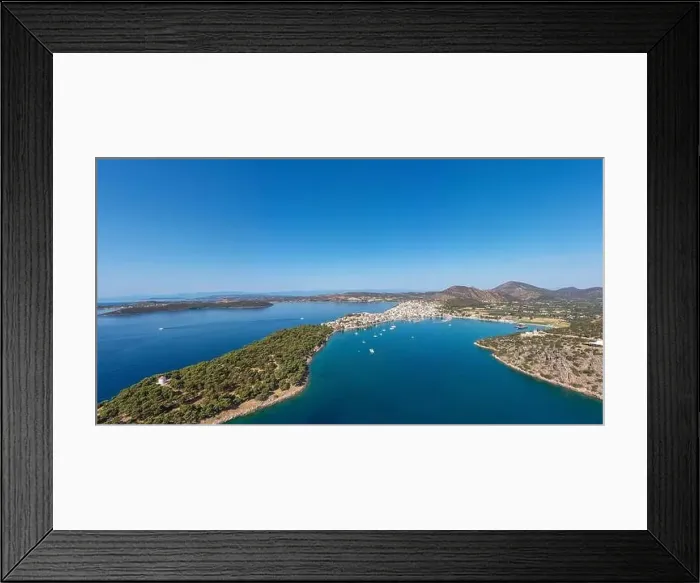 Framed Print : Greece, Aerial drone view of Ermioni Framed Print : Greece, Aerial drone view of Ermioni