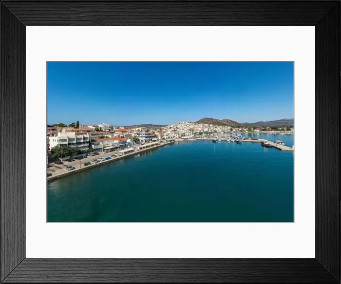 Framed Print : Greece, Aerial drone view of Ermioni Framed Print : Greece, Aerial drone view of Ermioni