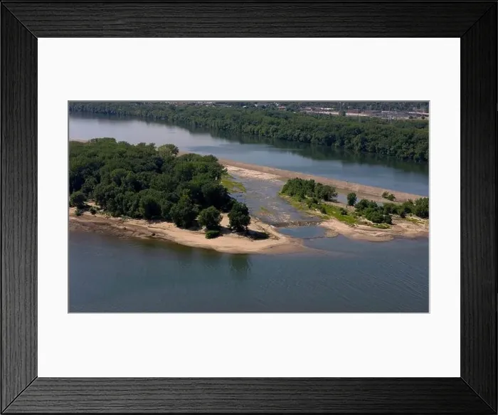 Framed Print : Falls of Ohio Framed Print : Falls of Ohio