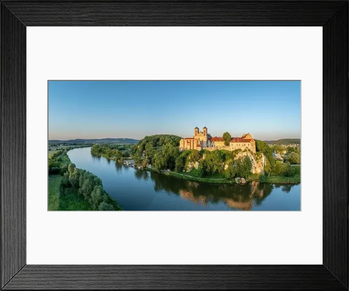 Framed Print : Tyniec near Krakow, Poland. Benedictine abbey Framed Print : Tyniec near Krakow, Poland. Benedictine abbey