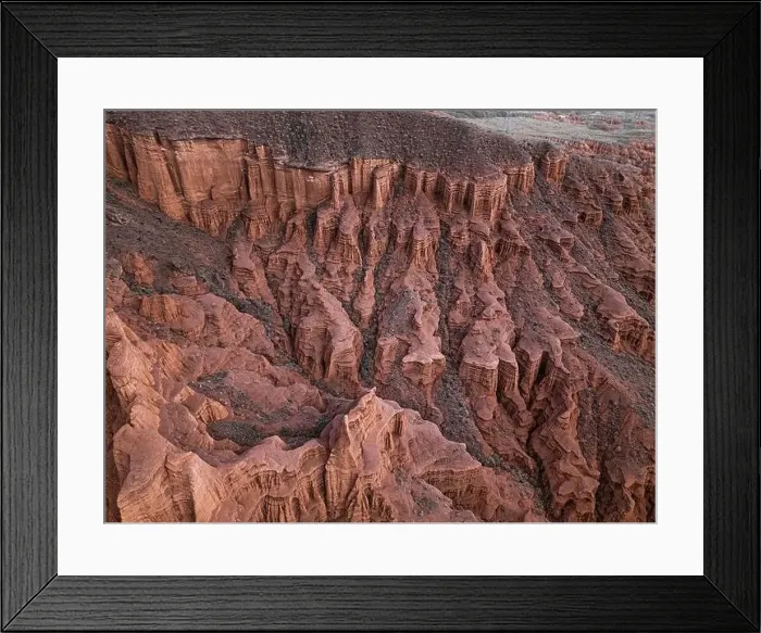 Framed Print : Drone view of Kok-Moinok Canyon Framed Print : Drone view of Kok-Moinok Canyon