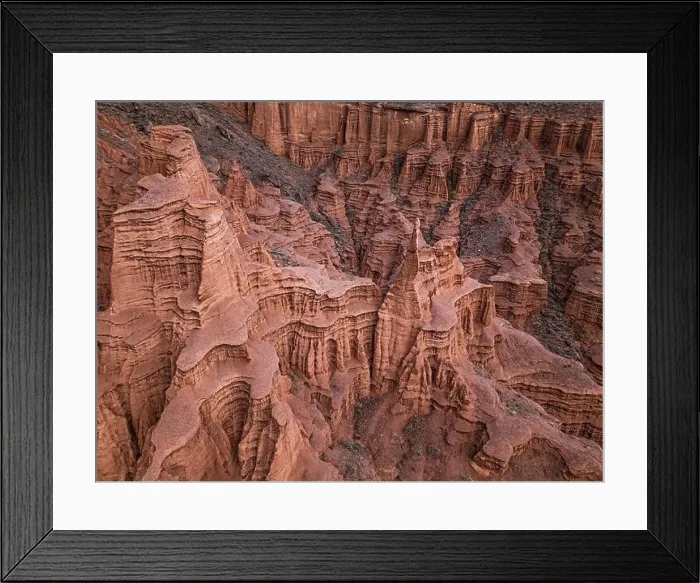 Framed Print : Drone view of Kok-Moinok Canyon Framed Print : Drone view of Kok-Moinok Canyon