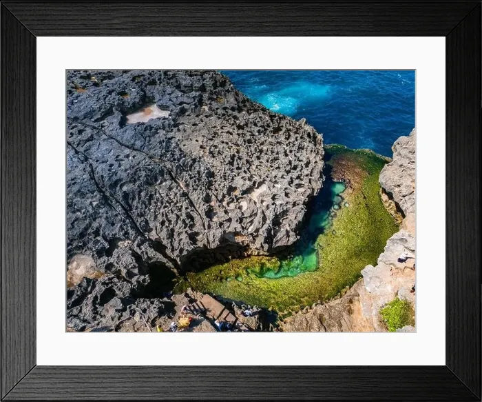 Framed Print : Angel's Billabong Beach on Nusa Penida Island, Indonesia Framed Print : Angel's Billabong Beach on Nusa Penida Island, Indonesia