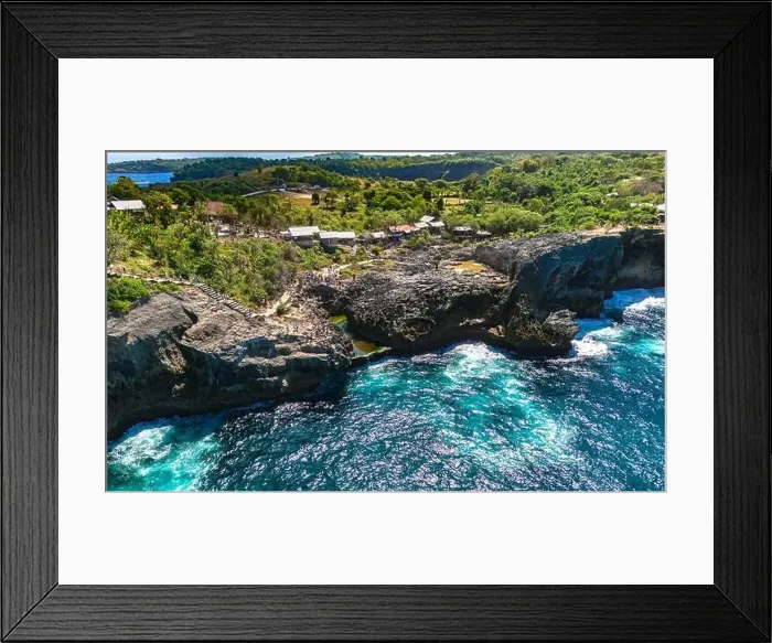 Framed Print : Angel's Billabong Beach on Nusa Penida Island, Indonesia Framed Print : Angel's Billabong Beach on Nusa Penida Island, Indonesia