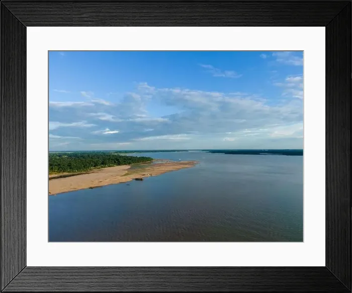 Framed Print : Torusim in Bangladesh. Aerial View of Jadukata River in Sunamganj, Sylhet Framed Print : Torusim in Bangladesh. Aerial View of Jadukata River in Sunamganj, Sylhet