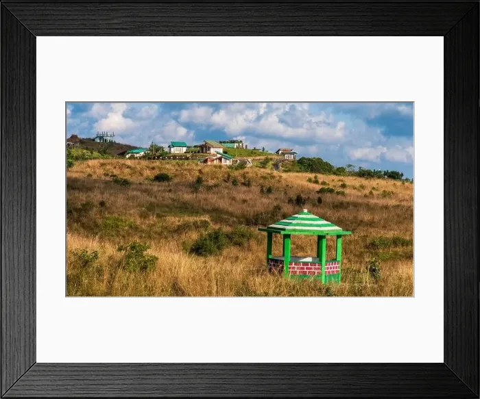 Framed Print : Eco Park Sohra is a serene retreat nestled amidst the lush green hills of Sohra Framed Print : Eco Park Sohra is a serene retreat nestled amidst the lush green hills of Sohra