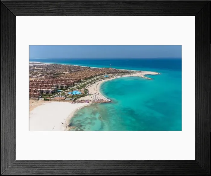 Framed Print : North coast, Egypt drone, drone footage, photography Framed Print : North coast, Egypt drone, drone footage, photography