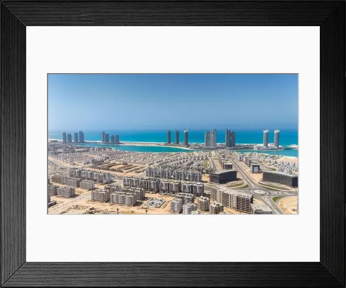 Framed Print : New Alamein, North cost, Egypt drone Framed Print : New Alamein, North cost, Egypt drone