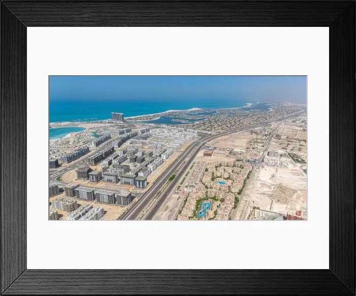 Framed Print : New Alamein, North cost, Egypt drone Framed Print : New Alamein, North cost, Egypt drone