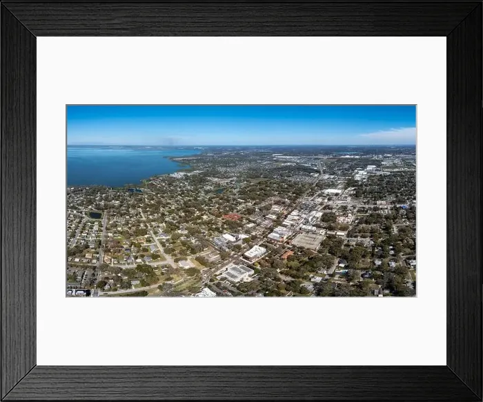 Framed Print : Aerial panoramic view of Winter Garden, Florida, USA. February 14, 2024 Framed Print : Aerial panoramic view of Winter Garden, Florida, USA. February 14, 2024