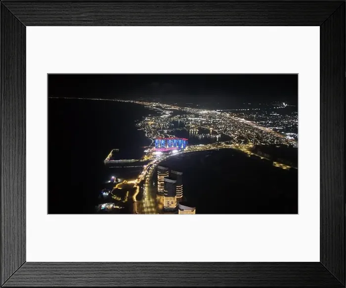 Framed Print : New Alamein, North cost, Egypt drone Framed Print : New Alamein, North cost, Egypt drone