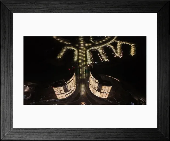 Framed Print : New Alamein, North cost, Egypt drone Framed Print : New Alamein, North cost, Egypt drone