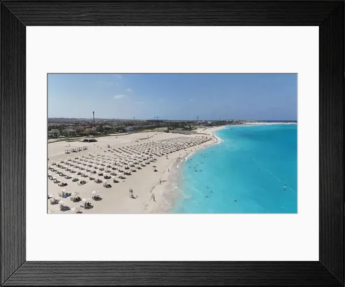 Framed Print : Marrasi, North coast, Egypt, drone pictures, Egypt drone Framed Print : Marrasi, North coast, Egypt, drone pictures, Egypt drone