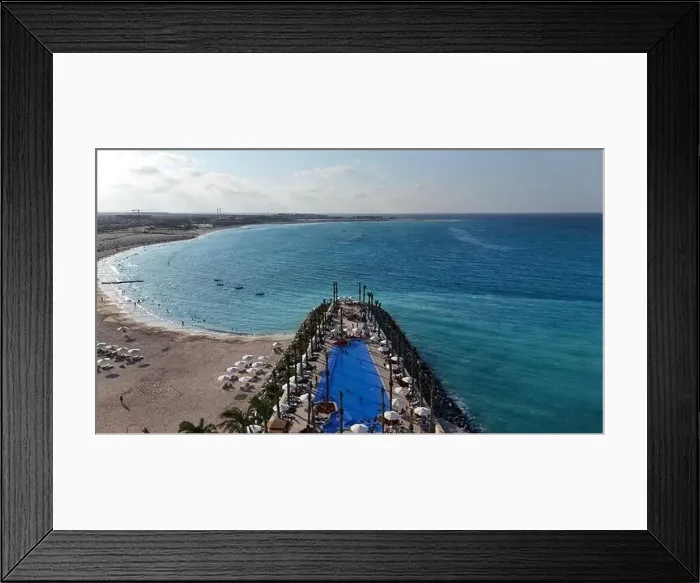 Framed Print : Marrasi, North coast, Egypt, drone pictures, Egypt drone Framed Print : Marrasi, North coast, Egypt, drone pictures, Egypt drone