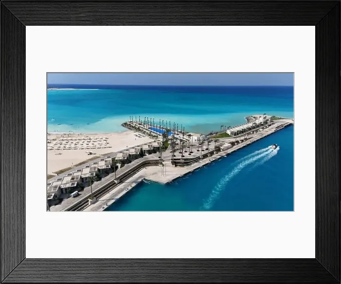 Framed Print : Marrasi, North coast, Egypt, drone pictures, Egypt drone Framed Print : Marrasi, North coast, Egypt, drone pictures, Egypt drone