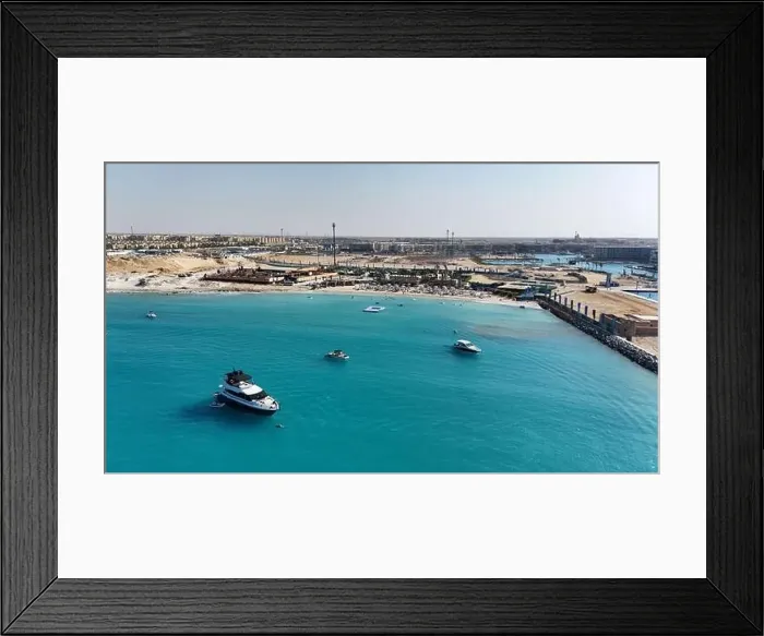 Framed Print : Marrasi, North coast, Egypt, drone pictures, Egypt drone Framed Print : Marrasi, North coast, Egypt, drone pictures, Egypt drone