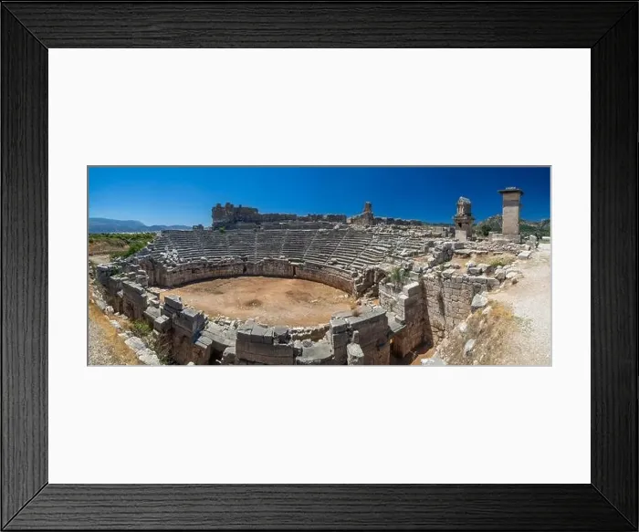 Framed Print : Ancient City of Xanthos, Roman ruins in Turkey Framed Print : Ancient City of Xanthos, Roman ruins in Turkey